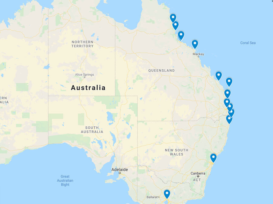 travelling australia for 2 months